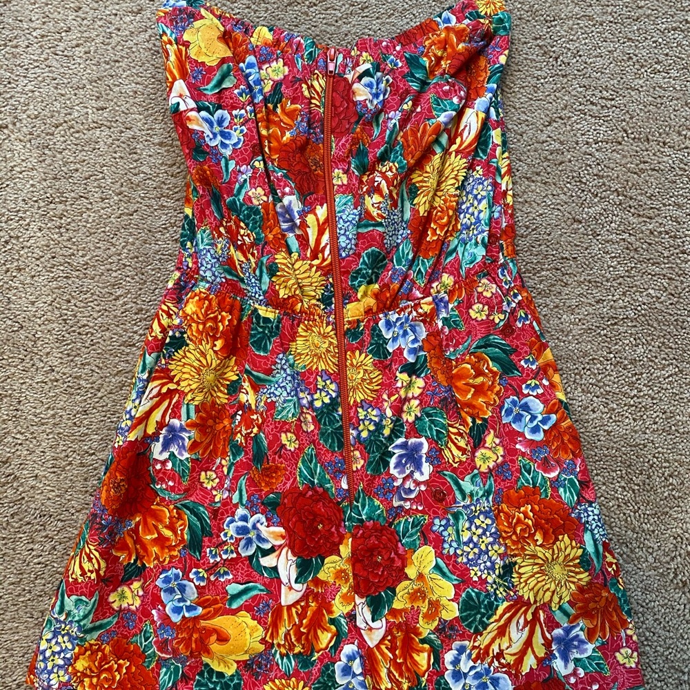 Floral (Hawaiian) print romper